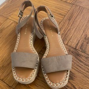 Size 8 Kelly and Kate wedges! Super cute but too small for me so selling.